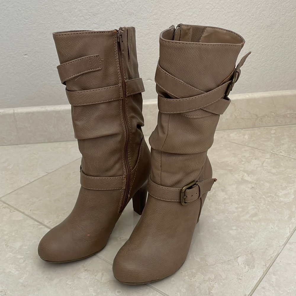 🌷2 for $15 — Style & Co High-Heeled Boots, Size 5